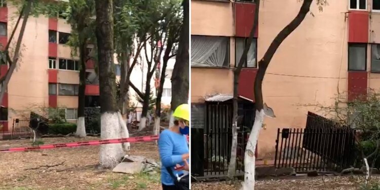 Unidad Habitacional Lindavista-Vallejo en el número 52, alcaldía Gustavo A. Madero, en la CDMX, el 23 de junio de 2020.
