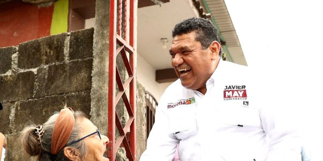 Javier May Rodríguez inicia su recorrido por los municipios de Tabasco, agradeciendo la confianza del pueblo.