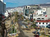 La zona Diamante de Acapulco, devastada por el huracán Otis.