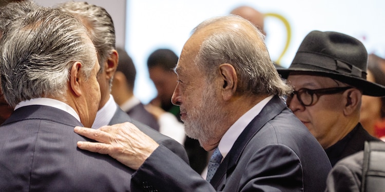 EL EMPRESARIO
Carlos Slim Helú
fue invitado a Palacio
Nacional.