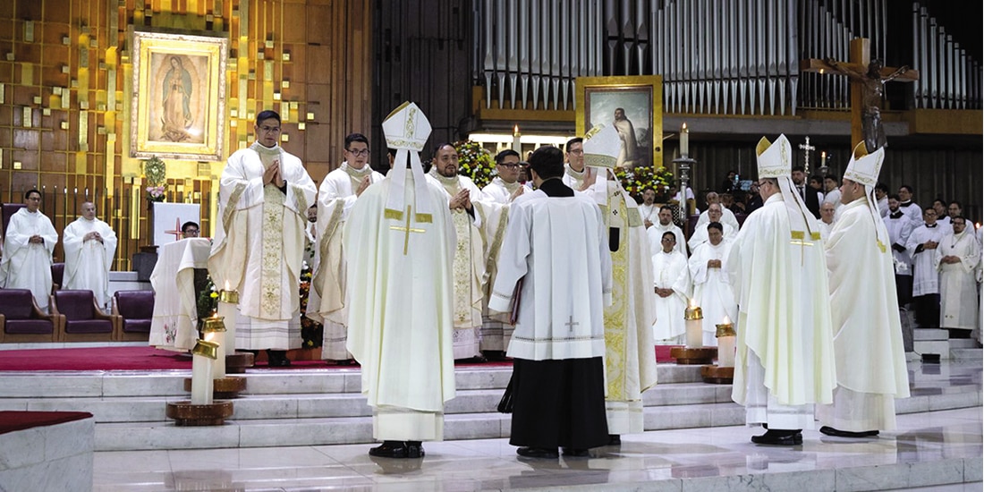 Ceremonia de nuevos presbíteros en la Basílica, el pasado 28 de mayo