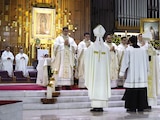 Ceremonia de nuevos presbíteros en la Basílica, el pasado 28 de mayo