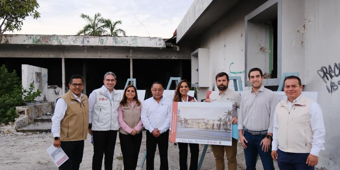 La gobernadora Mara Lezama y el titular de IMSS-Bienestar supervisan el rescate del antiguo inmueble.