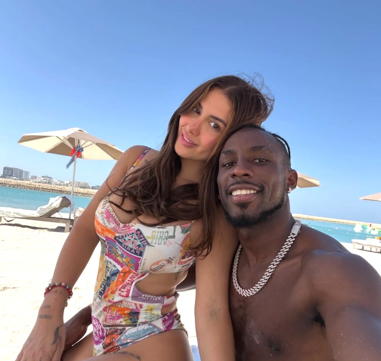 Julián Quiñones con su esposa Ana Gabriela