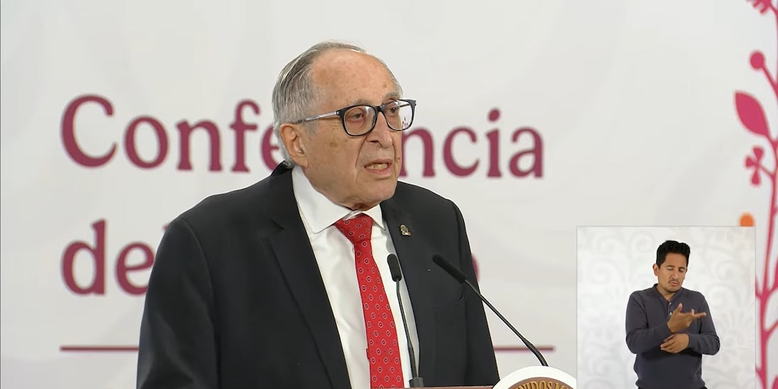 David Kershenobich este martes en Palacio Nacional.