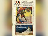 Programa oficial, Juegos Olímpicos de Amberes 1920.