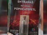 Así venden ceniza del Popocatépetl en Atlixco, Puebla; un recuerdo de 'Don Goyo'