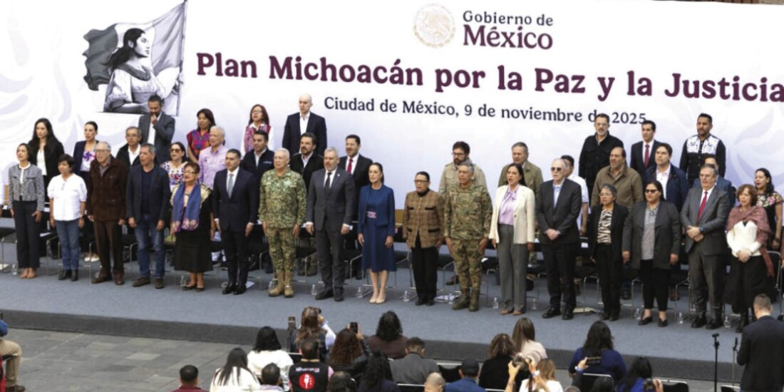 CSP presenta Plan Michoacán con 100 acciones y 57 mmdp de inversión