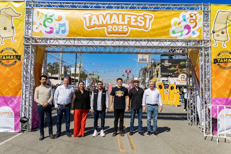 Gobernador Samuel García asistió al Tamal Fest 2025.