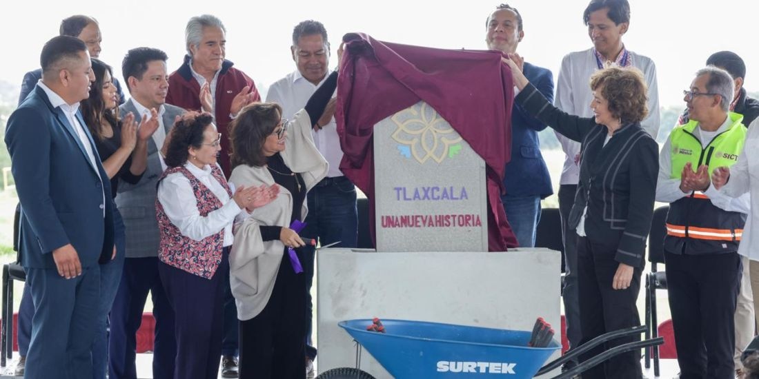 Inicia construcción de la Universidad Nacional ‘Rosario Castellanos’ en Teolocholco, Tlaxcala.