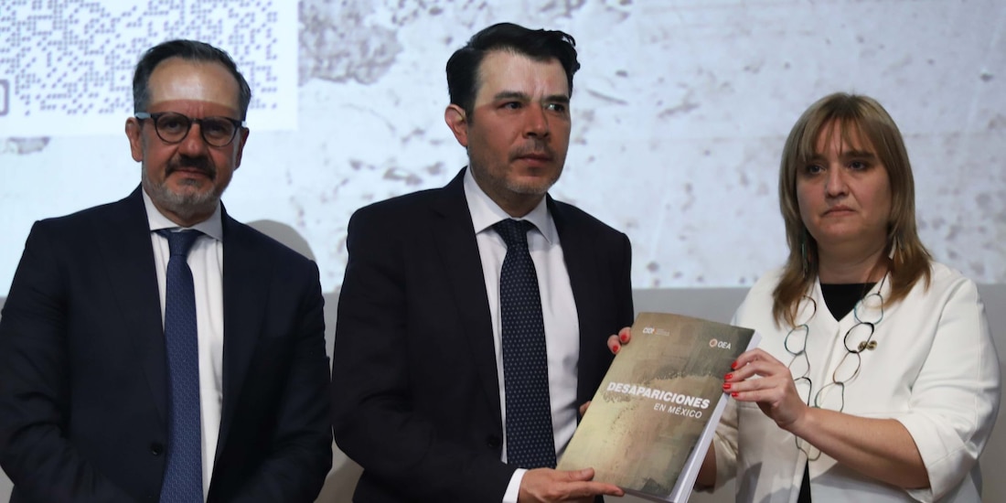 Presentación del informe de la CIDH sobre desapariciones en México, el 11 de mayo de 2026.