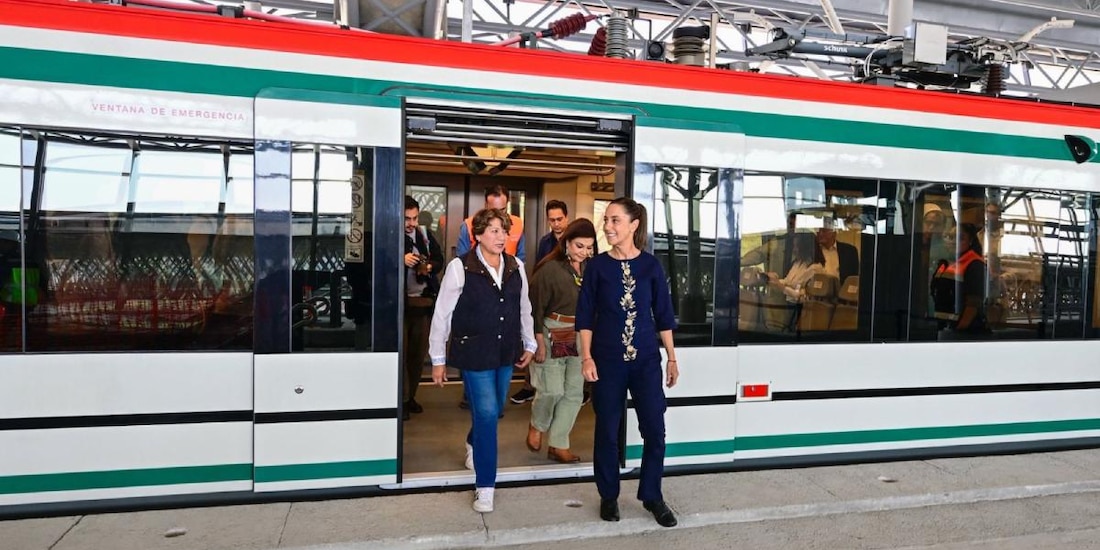 La presidenta constitucional, Claudia Sheinbaum Pardo, presentó los datos de operación del corredor ferroviario durante el balance oficial de su gestión.
