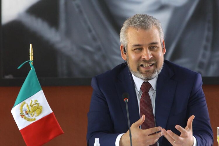 Alfredo Ramírez Bedolla, gobernador de Michoacán.