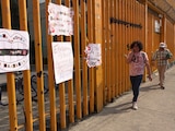 Fotografía ilustrativa de una protesta en un plantel de la Escuela Nacional Preparatoria de la UNAM.