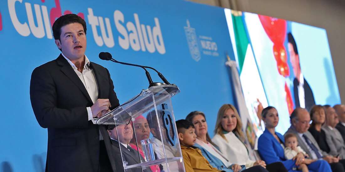 Anuncia el gobernador Samuel García que la próxima semana se pondrá en marcha la construcción del nuevo Hospital Infantil.