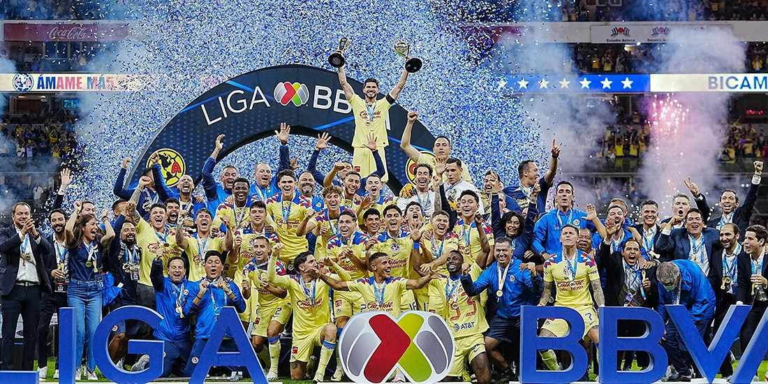 Las águilas en 2024
cuando salieron bicampeonas.