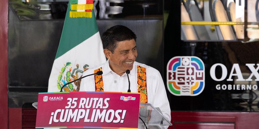 Salomón Jara, gobernador constitucional de Oaxaca.