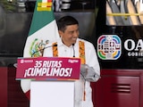Salomón Jara, gobernador constitucional de Oaxaca.