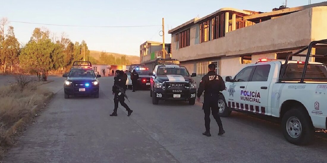 El pasado 25 de enero, una mujer policía fue asesinada en este lugar de Estación San José, del municipio de Fresnillo.