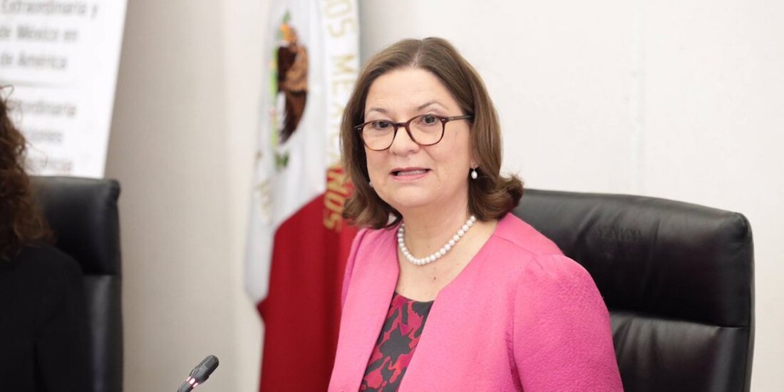 Martha Bárcena, embajadora de México ante Estados Unidos.