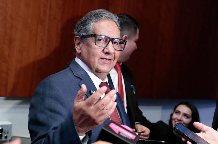 El presidente del Senado, Higinio Martínez Miranda, el 8 de septiembre de 2026.
