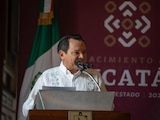 En la imagen El Gobernador Joaquín Díaz Mena.