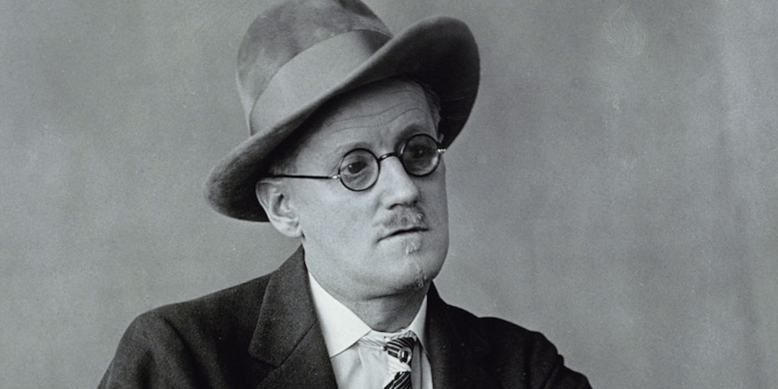 El escritor James Joyce.