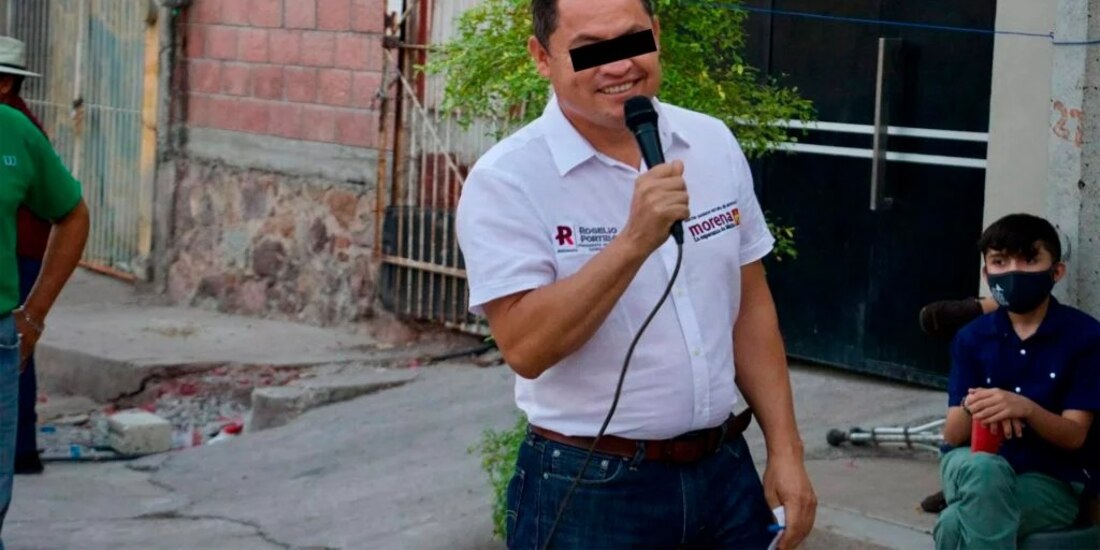 El político de Morena tiene 41 años.