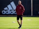 Julian Nagelsmann durante un entrenamiento del Bayern Múnich, que el pasado 12 de abril fue eliminado de la Champions League.