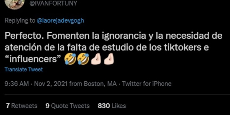 El error de la tiktoker sobre Van Gogh y el grupo musical dividió las opiniones en redes sociales