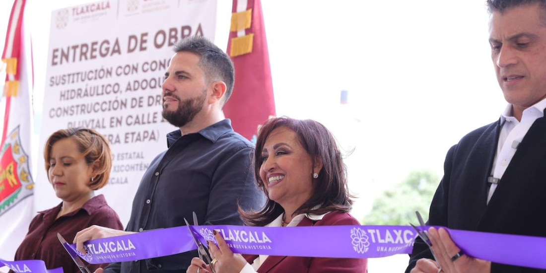 Invierten 1,918 mdp para transformar las calles y la seguridad de Tlaxcala capital.