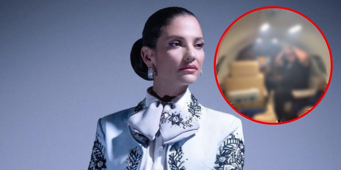 Avión de Natalia Jiménez falla en pleno vuelo