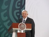 El Presidente de México en la conferencia mañanera de este miércoles desde Guanajuato.
