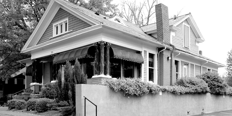 La casa en Charlotte, North Carolina, 1937.