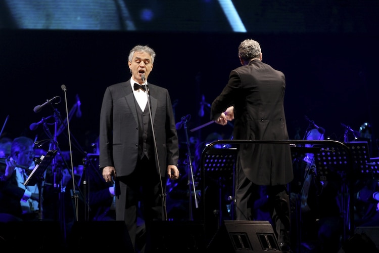 Andrea Bocelli se presentará en el Zócalo