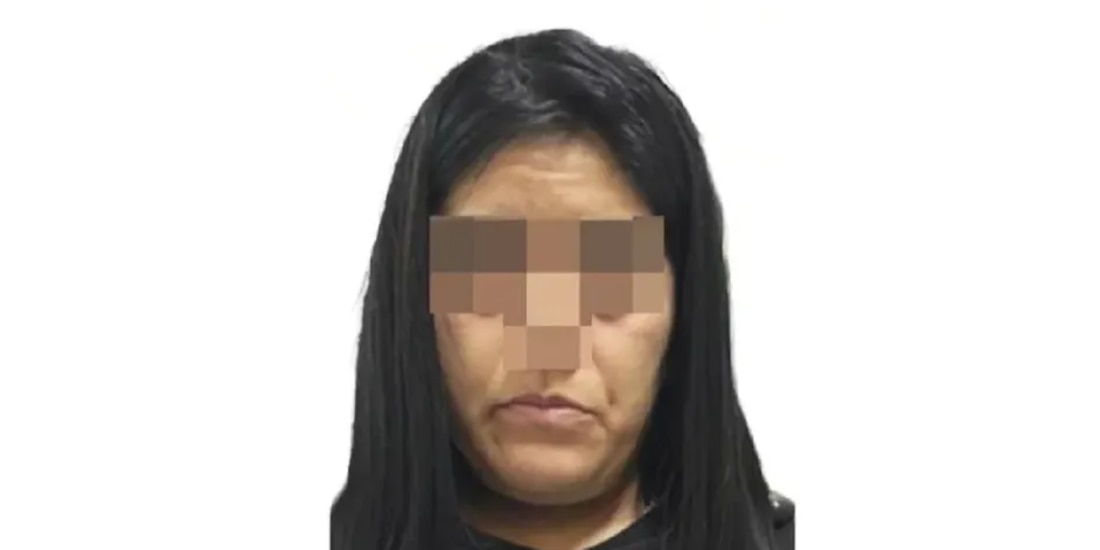 Wendy Fabiola "N", alias "La Tía" o "La Wendy", detenida por autoridades de Michoacán.