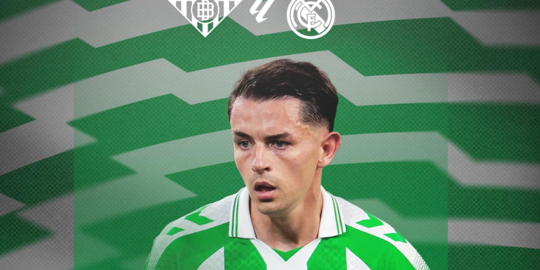 Álvaro Fidalgo debuta en la temporada con el Real Betis.