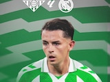 Álvaro Fidalgo debuta en la temporada con el Real Betis.