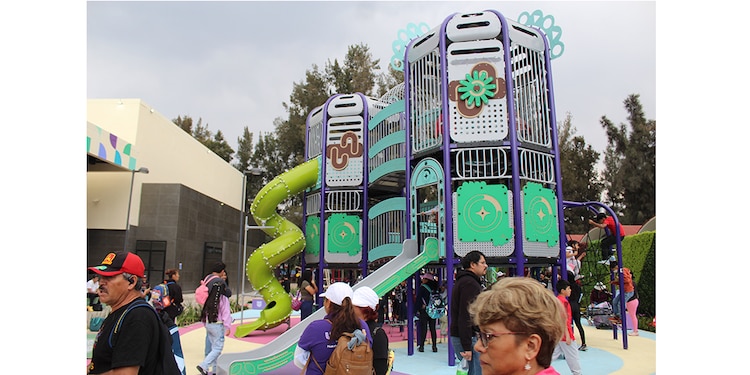 Aspectos de la inauguración de la Utopía en Iztacalco