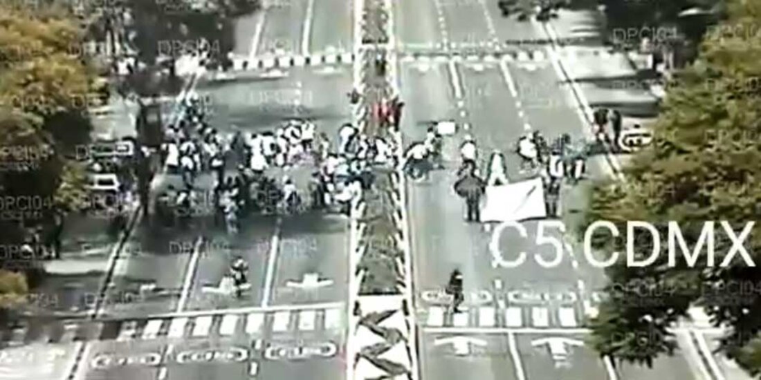 Bloqueo en Reforma