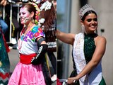 El Desfile Internacional de Día de Muertos se realizó del Zócalo capitalino a Campo Marte.