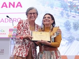 ONU Hábitat entrega galardón a la Jefa de Gobierno, Clara Brugada Molina, el 25 de octubre de 2026.