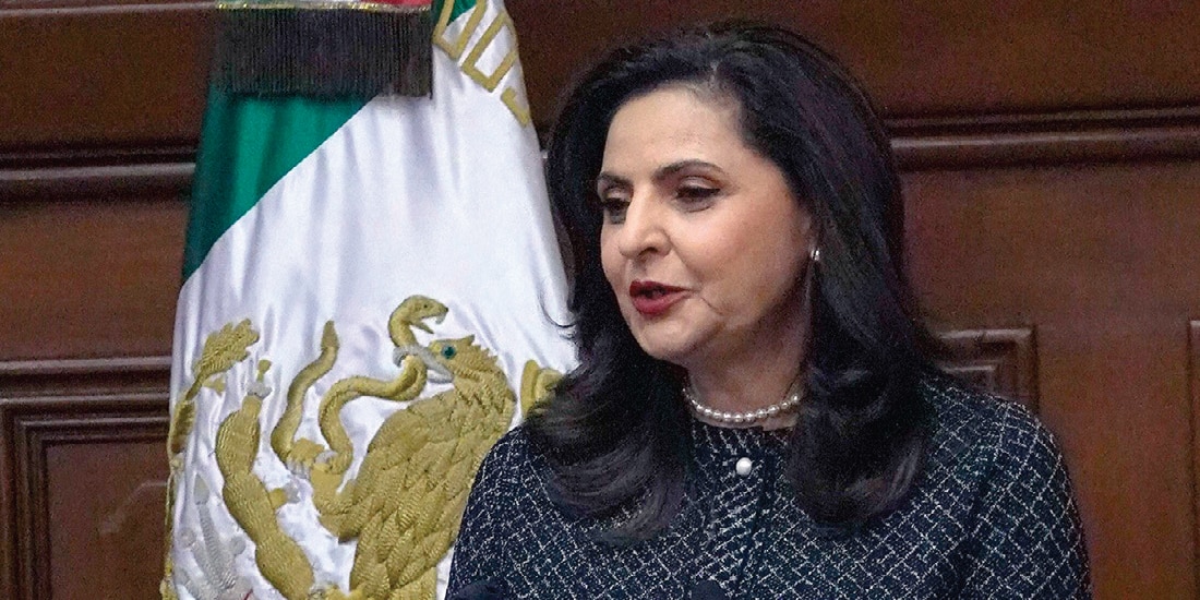 LA MAGISTRADA Mónica Soto en su informe anual, el 24 de octubre de 2025