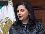 LA MAGISTRADA Mónica Soto en su informe anual, el 24 de octubre de 2025