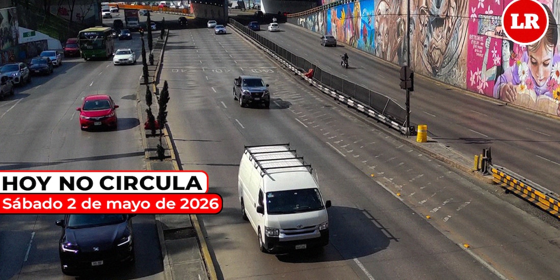 Fin de semana con Hoy No Circula: así aplica este sábado 2 de mayo de 2026.