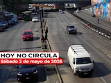 Fin de semana con Hoy No Circula: así aplica este sábado 2 de mayo de 2026.