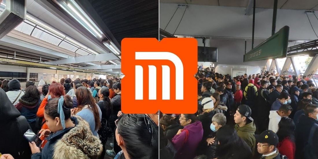 Usuarios reportan retrasos en las Líneas 3 y B del Metro CDMX.