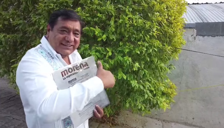 Felix Salgado Macedonio, aspirante a la candidatura de Guerrero por Morena.