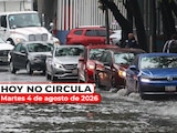 Consulta las restricciones del Hoy No Circula para este martes 4 de agosto de 2026.