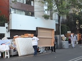 Desalojo en imagen de archivo